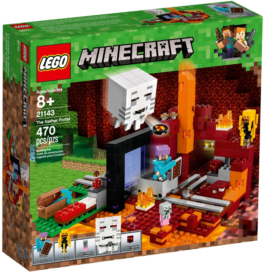 21143 The Nether Portal (Retired) (Certified Complete) product image 1, provided for visual reference and product detail