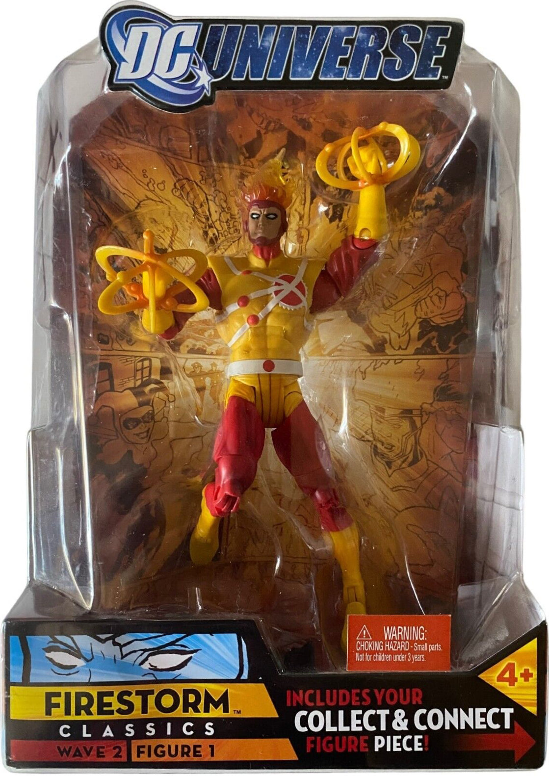 Firestorm Ronnie Raymond BAF Gorilla Grood (DC Classics, Mattel) product image 1, provided for visual reference and product