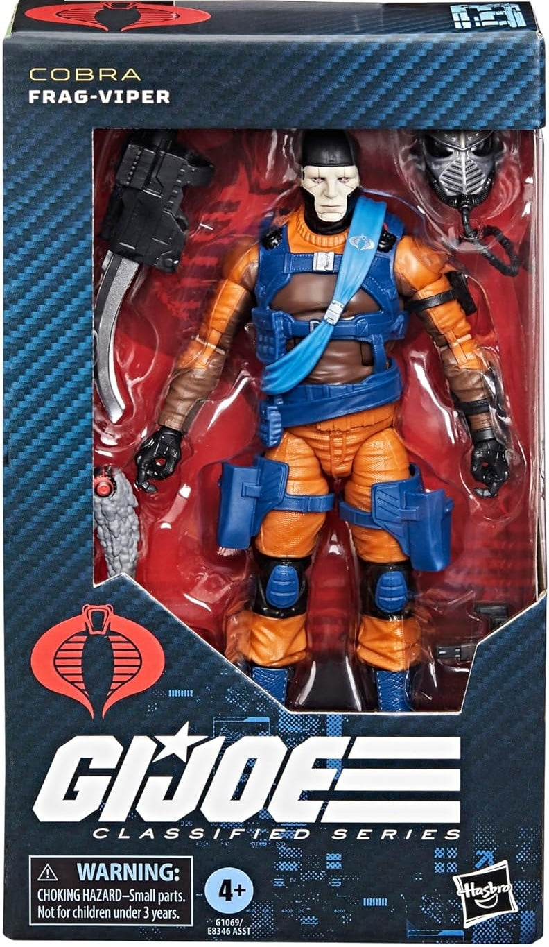 Frag Viper #153 (GI Joe Classified, Hasbro) SEALED product image 1, provided for visual reference and product detail review