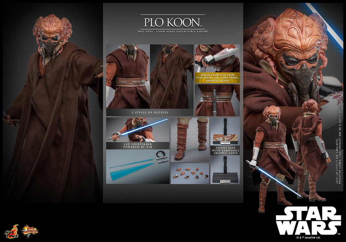 Plo Koon MMS785 1/6 Scale (Hot Toy, Star Wars) SEALED product image 1, provided for visual reference and product detail