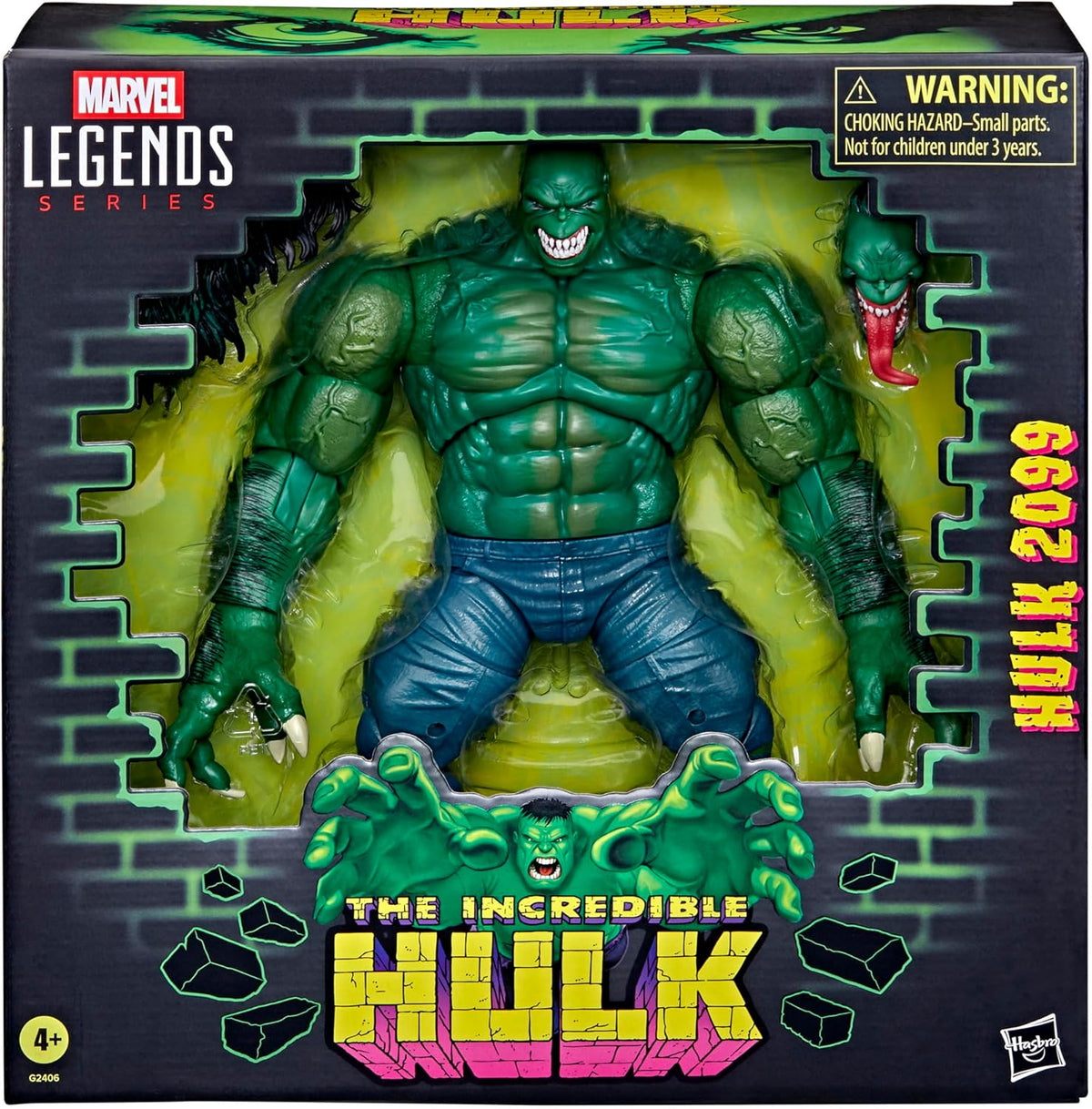 Hulk 2099 -Deluxe- (Marvel Legends, Hasbro) *SEALED* product image 1, provided for visual reference and product detail review