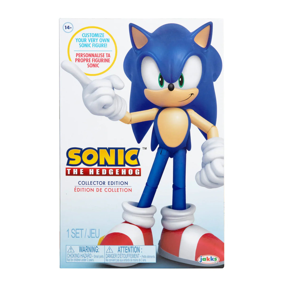 Modern Sonic 6" Collector's Edition (Jakks Pacific, Sonic The Hedgehog) product image 1, provided for visual reference and