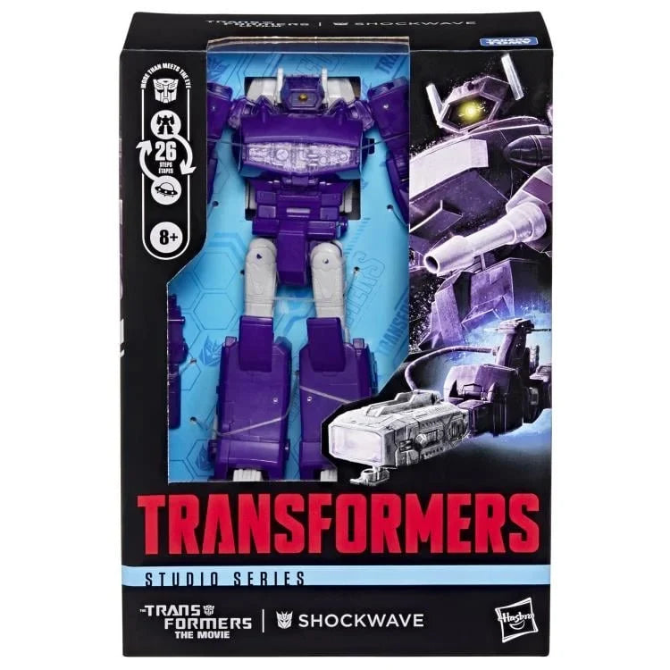 Shockwave Voyager Class '86 (Transformers Studio Series, Hasbro) SEALED product image 1, provided for visual reference and