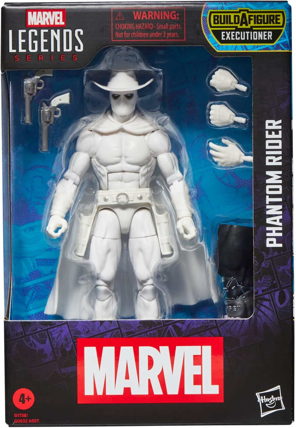 Phantom Rider BAF Executioner (Marvel Legends, Hasbro) SEALED product image 2, provided for visual reference and product