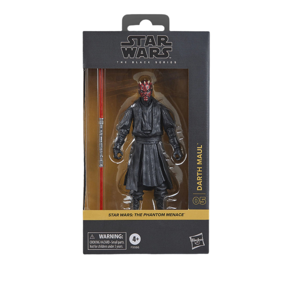 Darth Maul (Star Wars Black Series, Hasbro) Sealed product image 1, provided for visual reference and product detail review