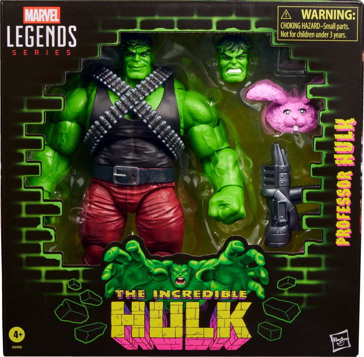 Professor Hulk -Deluxe- (Marvel Legends, Hasbro) *SEALED* product image 1, provided for visual reference and product detail