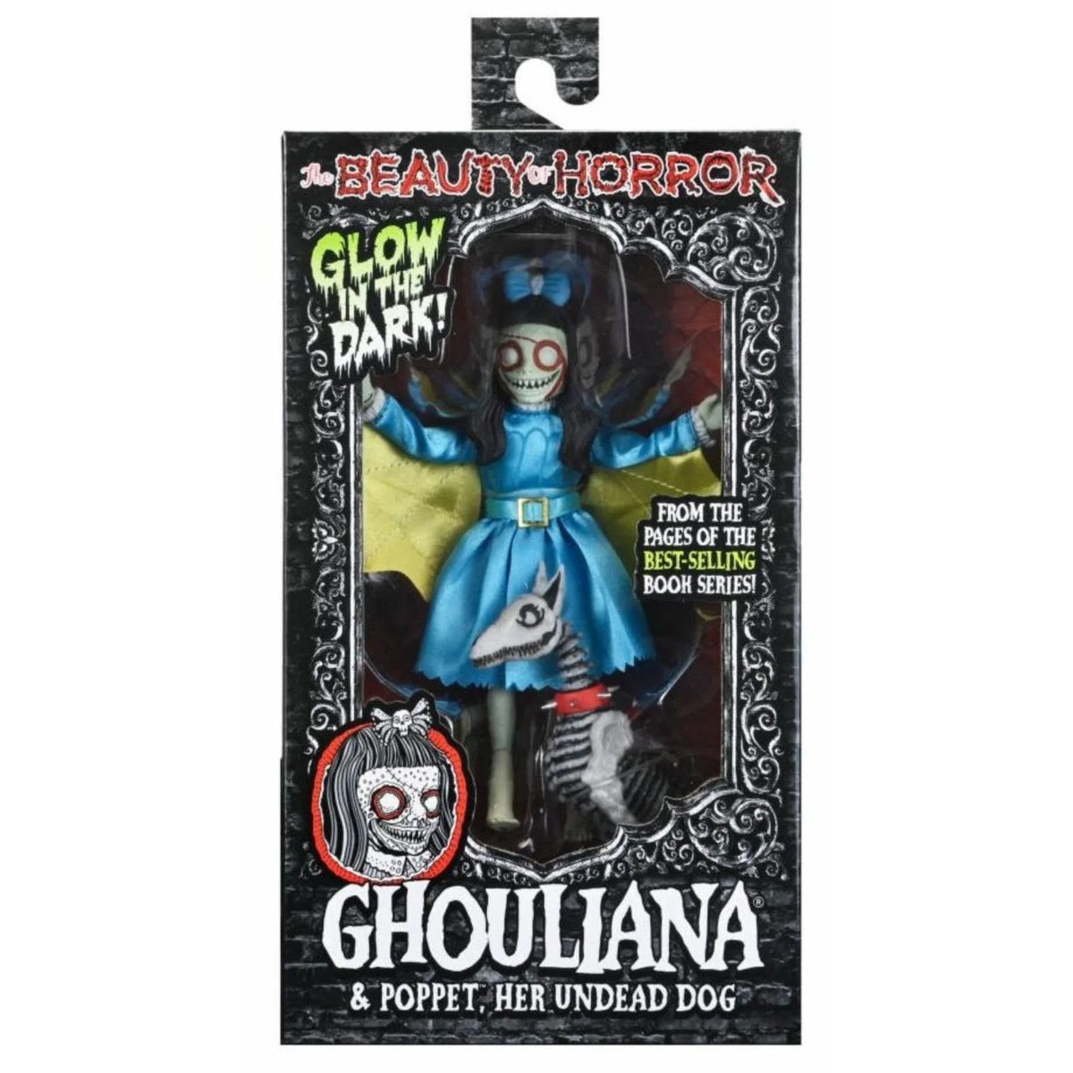Ghouliana & Poppet GITD (Beauty of Horror, NECA) SEALED product image 1, provided for visual reference and product detail