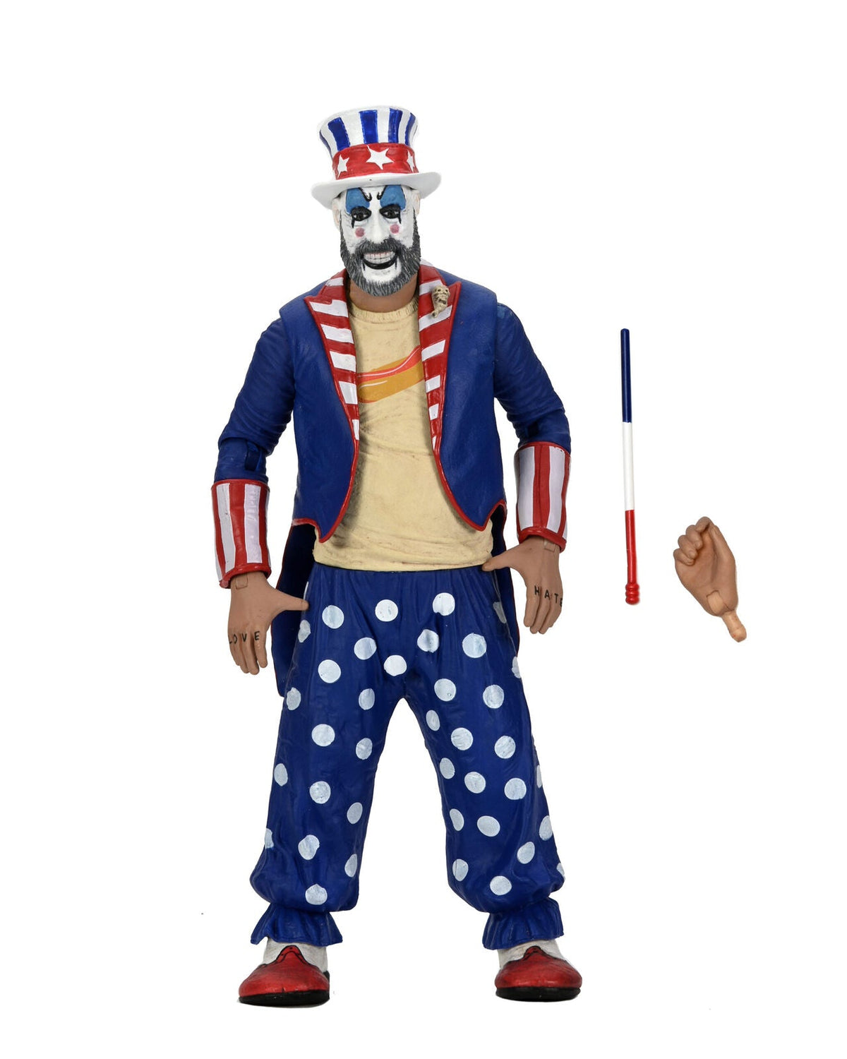Captan Spaulding TailCoat (NECA, House of 1000 Corpses) product image 1, provided for visual reference and product detail