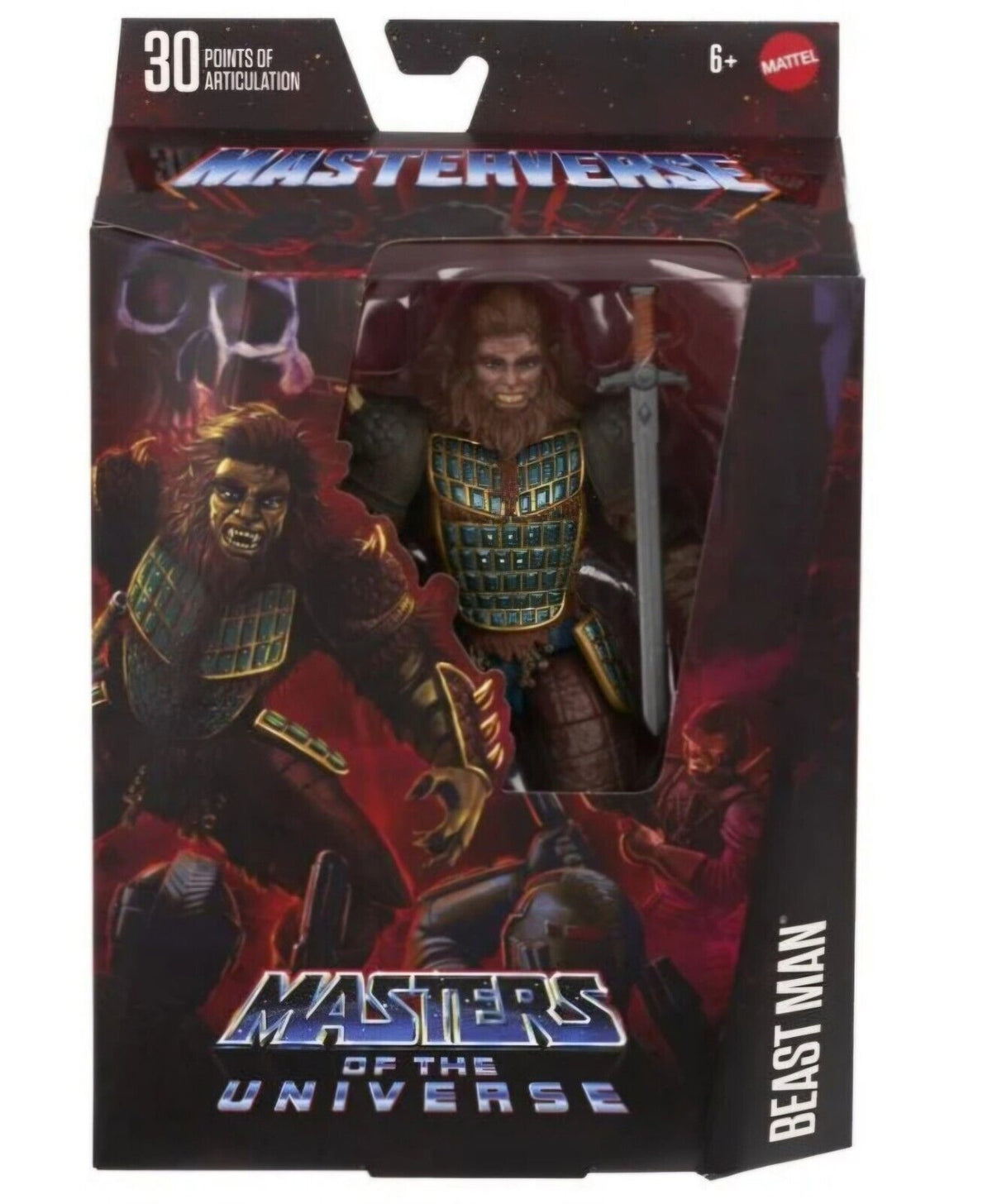 Beast Man Movie Version (MOTU MasterVerse, Mattel) product image 1, provided for visual reference and product detail review