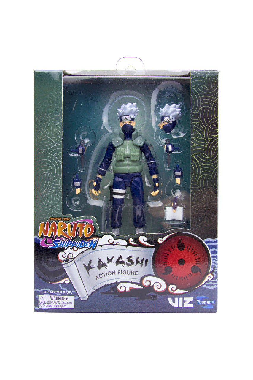 Kakashi 4" Figure (Naruto Shippuden, Toynami) SEALED product image 1, provided for visual reference and product detail review