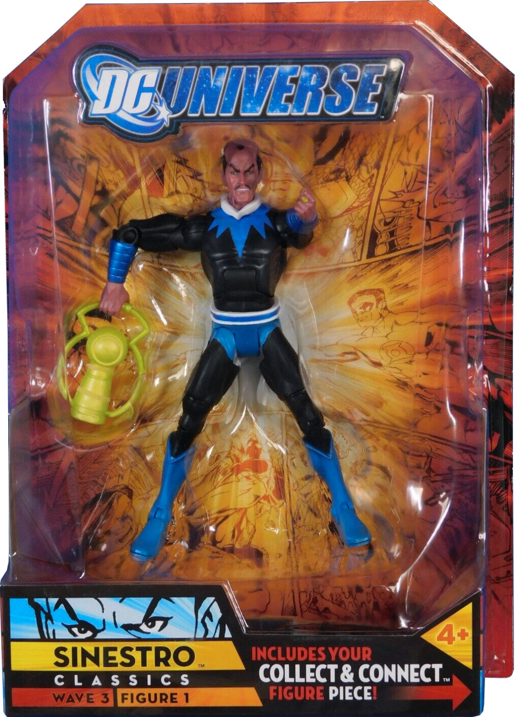 Blue Sinestro BAF Solomon Grundy (DC Classics, Mattel) product image 1, provided for visual reference and product detail