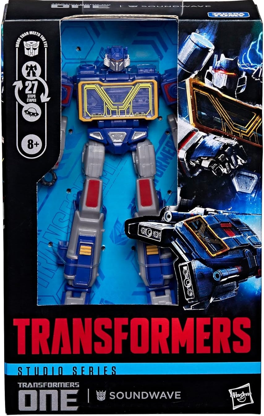Soundwave Deluxe Class TF ONE (Transformers Studio Series, Hasbro) SEALED product image 2, provided for visual reference and