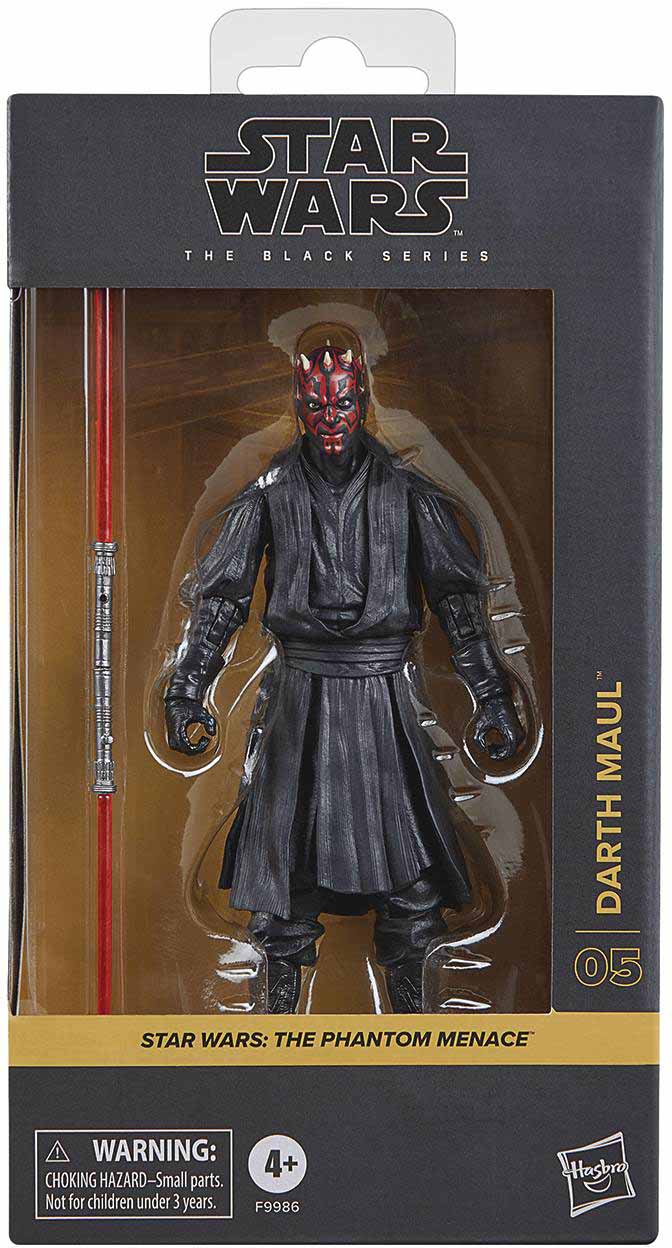 Darth Maul (Star Wars Black Series, Hasbro) Sealed product image 2, provided for visual reference and product detail review
