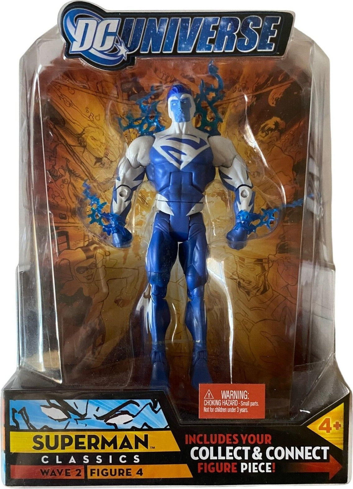 Blue Superman BAF Gorilla Grood (DC Classics, Mattel) product image 1, provided for visual reference and product detail
