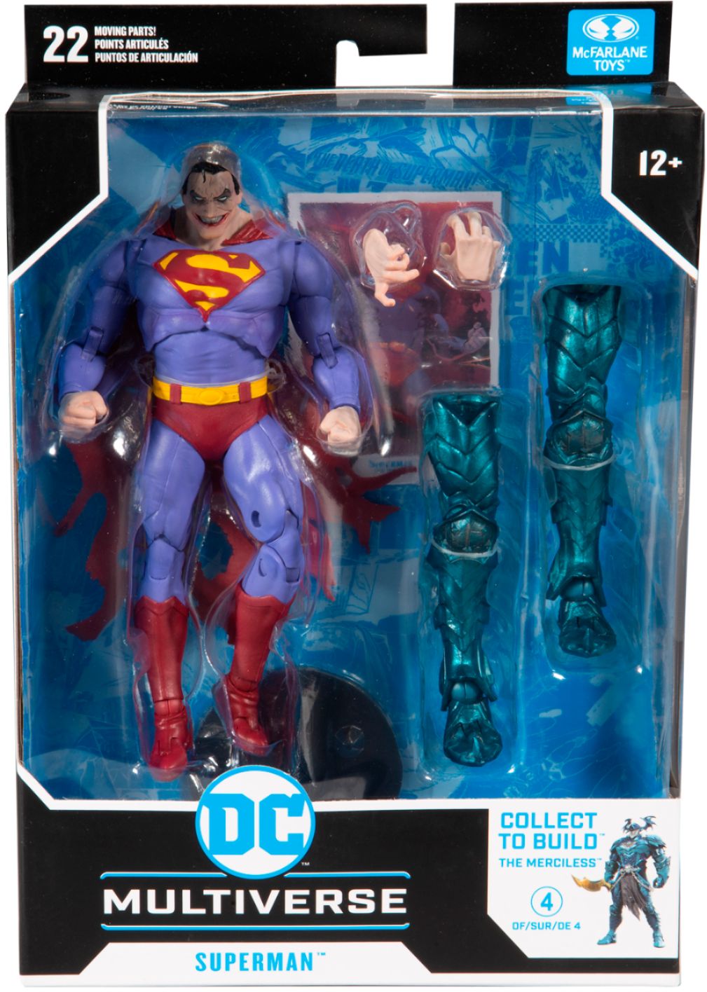 Superman the Infected BAF Merciless (DC Comics Multiverse, McFarlane) product image 1, provided for visual reference and
