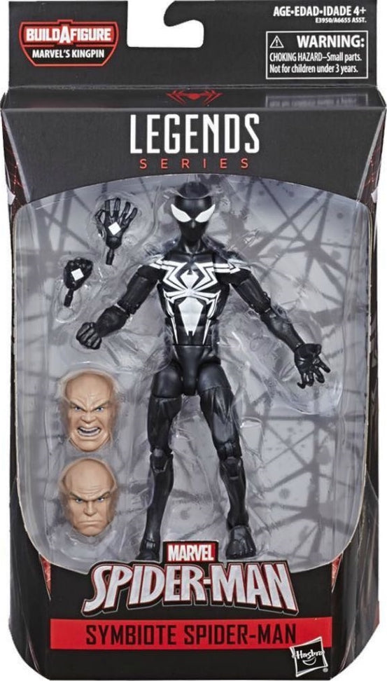Symbiote Spiderman BAF Kingpin (Marvel Legends, Hasbro) product image 1, provided for visual reference and product detail