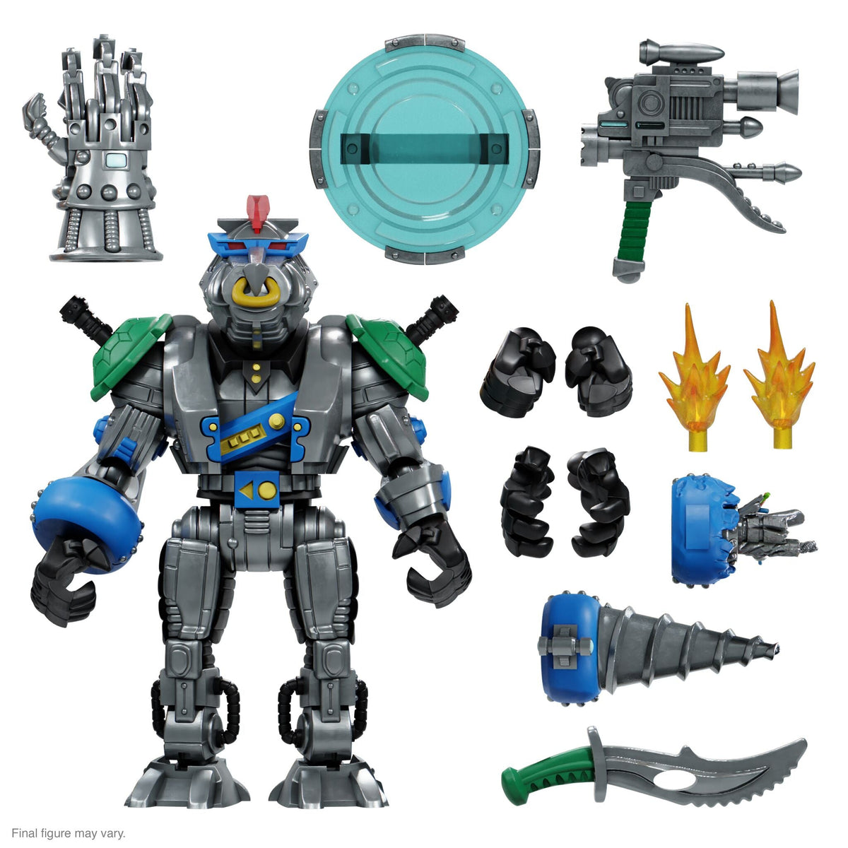 Robotic Bebop (TMNT Ninja Turtles, Super7 Ultimates) product image 2, provided for visual reference and product detail review