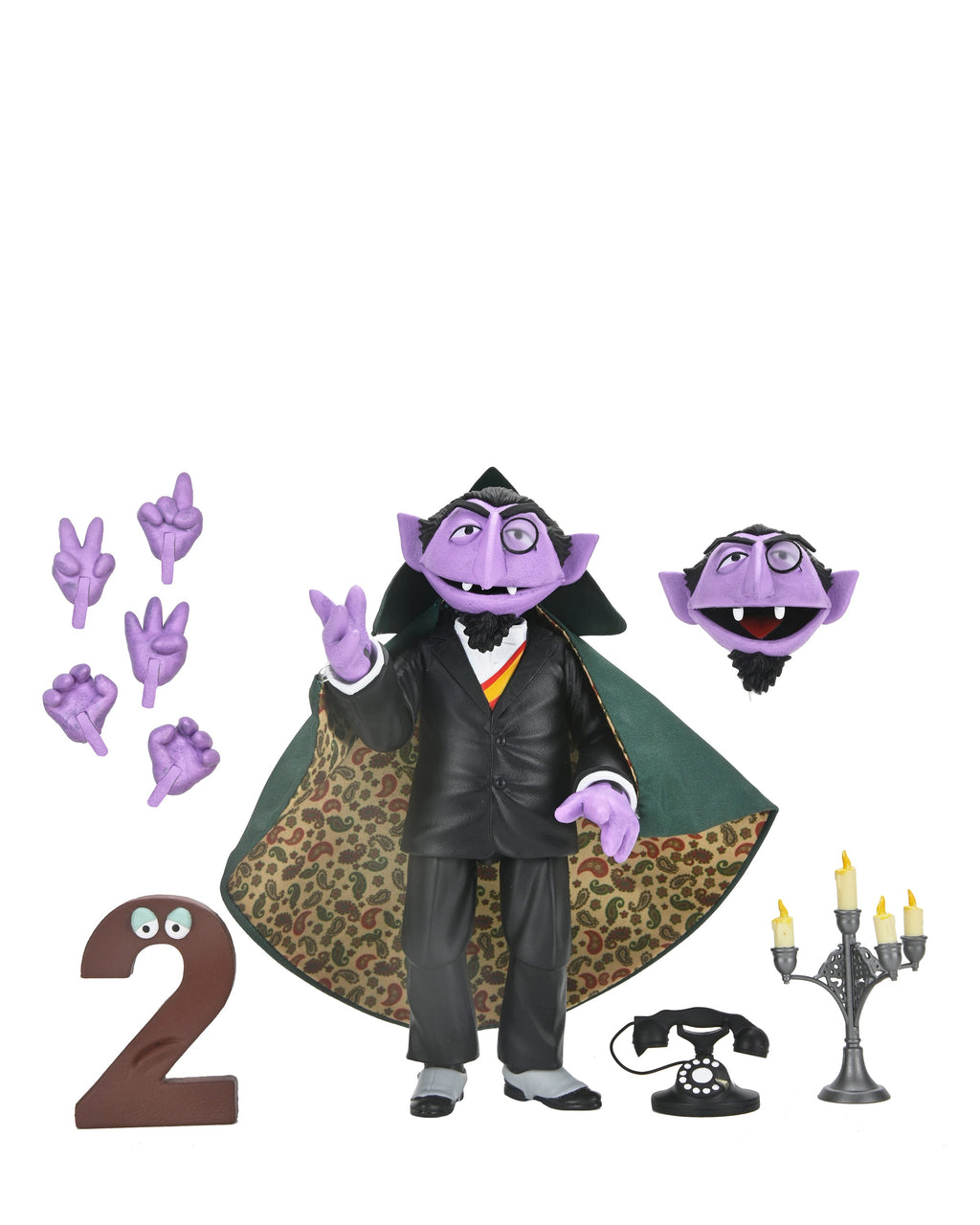 Count Von Count Ultimate (Sesame Street, NECA) product image 2, provided for visual reference and product detail review