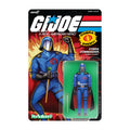 Black Cape Cobra Commander (Vintage Style GI Joe, Super7 Reaction+ ) product image 1, provided for visual reference and
